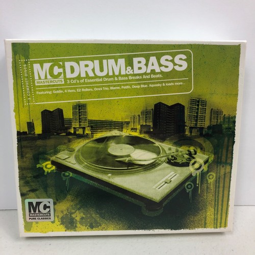 Drum bass mastercuts 3 cd - bass,